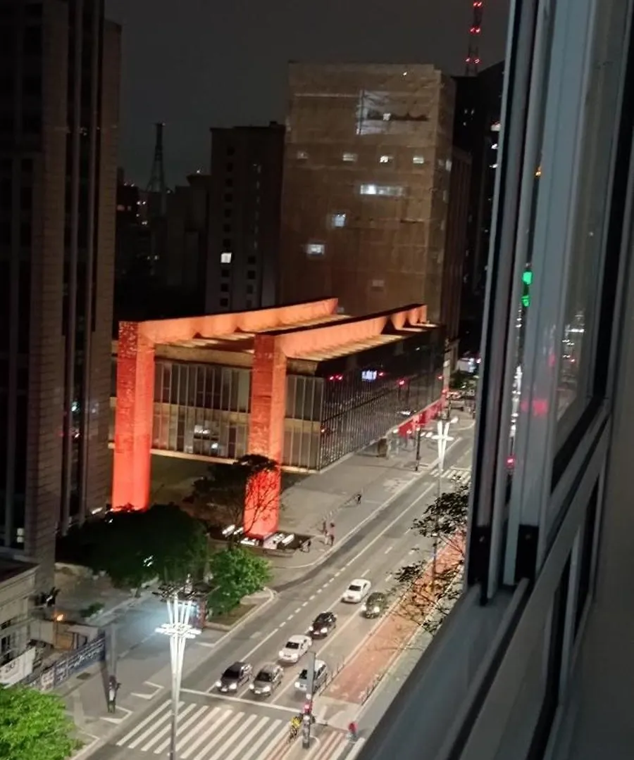 Studio Na Paulista Com Vista Para O Masp Sao Paulo